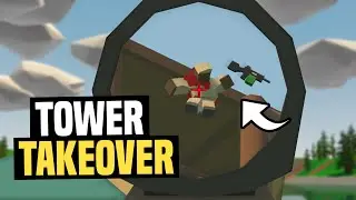 TAKING OVER A VANILLA TOWER BASE! (Unturned)