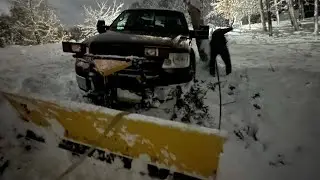 Ford F150 almost rolled over￼ stuck in the ditch