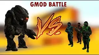 Gmod NPC Battles #6: Xen Aliens VS H.E.C.U.