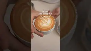 How to pour a rosetta: STEP BY STEP ☕️ 