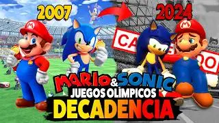 La DECADENCIA de Mario & Sonic: En los Juegos Olímpicos