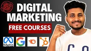 TOP FREE Digital Marketing Courses With CERTIFICATES  | Beginner TO Advance | Personal Experience