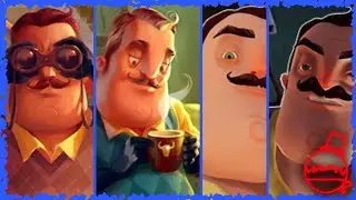 Hello Neighbor - All Alphas Full Gameplay