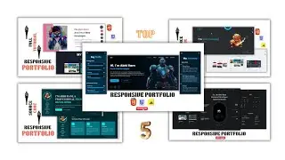 Master Frontend Web Development With 5 Real World Portfolios Using Html CSS JS Beginners to Advanced