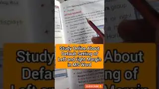 What are the default setting of Left and right margin in Ms Word| Shorts