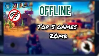 Top 5 android games under 20mb | low size games |  offline | Tots tech ||