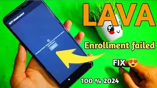 lava Z3 enrollment failed fix new mathad ! up government mobile enrollment failed fix without pc