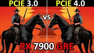 RX 7900 GRE PCIe 3.0 vs PCIe 4.0 | Test In 12 Games | is there a Difference? 🤔 | 2024