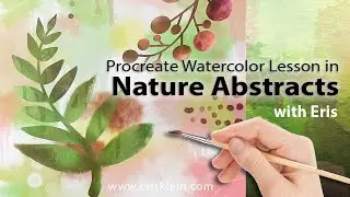 Watercolor Abstract Nature Painting with Procreate (Revised)