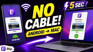 Android to Mac File Transfer in Seconds!