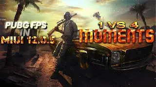 Pubg Epic 1v4 moments after MIUI 12.0.5 | MIUI Lag fix | How to fix lag in MIUI 12.0.5 |Flaxer