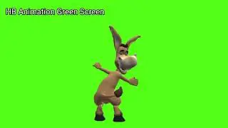 Donkey Animation (Green Screen)