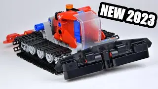 LEGO Technic 42148 Snow Groomer - Speed build and Test