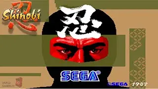 Sega - Shinobi 1987 - GAMEPLAY