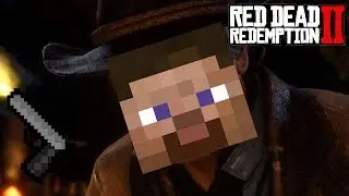 Yeehaw MINECRAFT! | Red Dead Redemption 2 #1