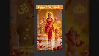 Arrival of goddess mata Laxmi with Lord Ganesha from the day of Dhanteras||