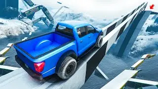 GTA 5 PARKOUR STUNT RACE ▸ NO COPYRIGHT GAMEPLAY for TIKTOK & YOUTUBE | FREE TO USE GAMEPLAY | 489