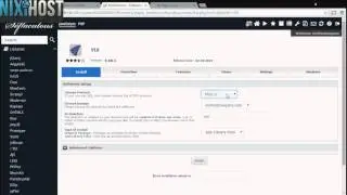 Installing YUI with Softaculous in cPanel