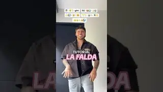 Tutorial la falda-version larga n mi perfil SUSCRÍBETE🫰#tutorial #viral #lafalda #baile #viralvideo