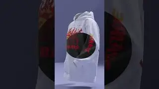 3D mockups for your clothing brand #streetwear #blender #clothingbrand #photoshop