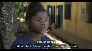 Clarissa is back to school thanks to catch-up classes