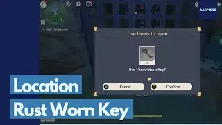 Rust Worn Key Location | Genshin Impact | Find The Barrier World Quest