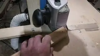Округругление торцов на шлифмашине.