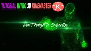 Tutorial intro 3d kinemaster  | how to make intro 3D