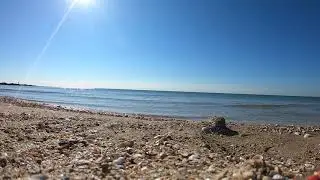 Утренний прибой на Азовском море 2020