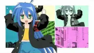 The Melancholy of Konata Izumi【Lucky☆Star x Haruhi Suzumiya OP MAD】