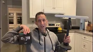 LIVE: Trying out a new webcam & light to use with laptop (MX Brio & Litra Beam unboxing & review)