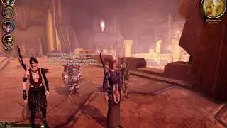 Dragon Age Origins. Морриган и Огрен - веселый диалог
