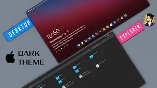 MacOS Big Sur Theme (Dark) | Make Windows 10 Look Like MacOS Big Sur | Best Windows 10 Theme