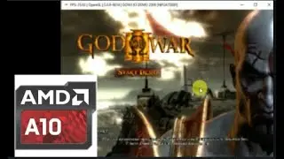 RPCS3 GOD OF WAR 3 Integrated GPU AMD A10 7800 light delight