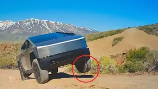 I Tried Off Roading with the Tesla Cybertruck...