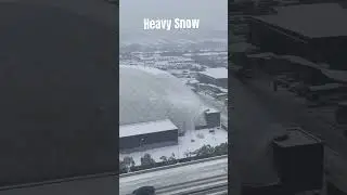 Heavy Snow Fall #technology #shortsviral #snowfall #heavysnowfall