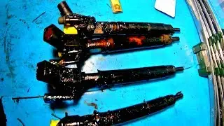 Мерседес Вито Пробило шайбу под форсункой.