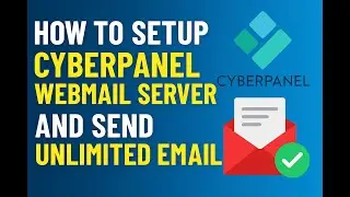 How i Install Cyberpanel webmail And Get Unlimited Email SMTP - Inbox SMTP