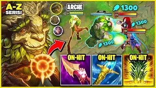 IVERN TOP AMA DAISY RAKİBE TEK ATIYOR!! (AŞIRI GÜÇLÜ ON-HIT BUILD) | A-Z TOP LANE #12
