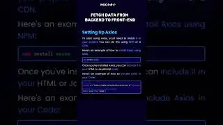 Axios API in Js | Axois in React Js | Fetch data Backend To Frontend| Retrieve Data Display  