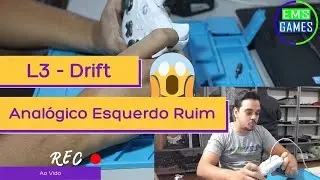 CONTROLE de xbox one ELITE com ANALÓGICO ESQUERDO ruim   | Analógico Esquerdo com Drift  L3 falhando
