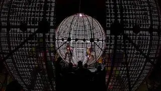 Two Motorcycle Globe Of Death At The Royal Canadian International Circus!