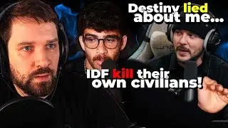 "Israel Is More EVIL Than Hamas" Hasan's Insane Take And Tim Pool Lies About Destiny