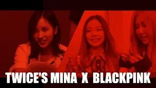 TWICE Mina dancing to Blackpink Playing with Fire 트와이스 블랙핑크 불장난