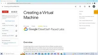 Creating a Virtual Machine 