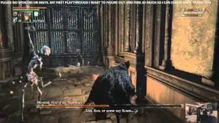 Bloodborne - First time killing Micolash, Host of the Nightmare