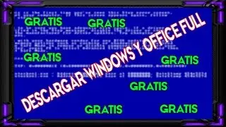 DESCARGAR CUALQUIER VERSION DE WINDOWS Y OFFICE GRATIS FULL