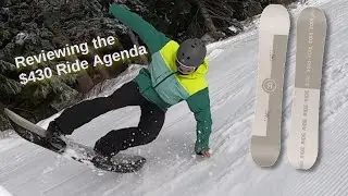$430 Ride Agenda Snowboard Review - Motionboardshop