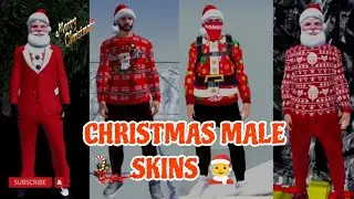 GTA CHRISTMAS MALE SKINS🧑‍🎄|MERRY CHRISTMAS 🌲| android| #gtasanandreas #modpack