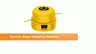 Electric Rope Skipping Machine Wireless Remote Control (CAD2093)